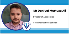 Interview Mr Daniyal Murtuza Ali Director of Academics at Solitaire Business Schools